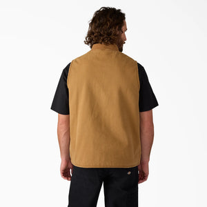 Dickies x Thrasher Reversible Vest - Brown