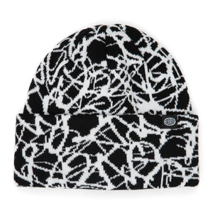 Corduroy Deadlung Beanie - Black