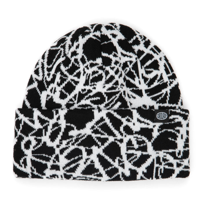 Corduroy Deadlung Beanie - Black