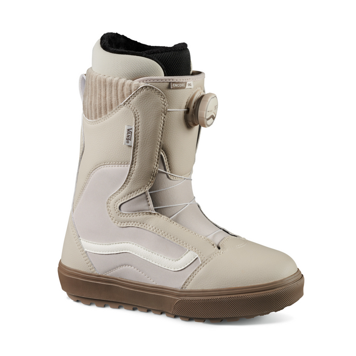 Vans Women's Encore OG Snowboard Boots 2024 - Khaki/Gum