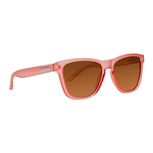 Cassette Easy Livin' X Sunglasses (Matte Pink, Polarized Amber Lens)