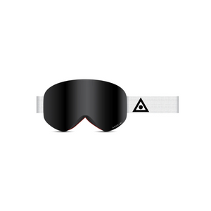 Ashbury Hornet Snowboard Goggles + Bonus Lens (White Triangle)