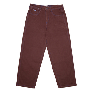 Hoddle 16oz Denim Ranger Jean (Brown, Blue Stitching)