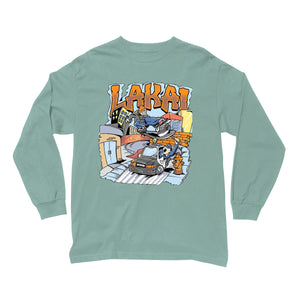 Lakai Felony Longsleeve (Stonewash Green)