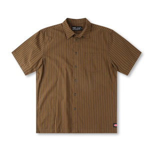 Former reynolds Stripe Shirt - Bark