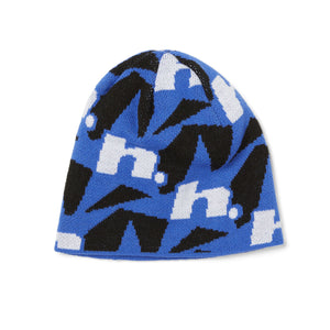 Huf H Star Repeat Skull Beanie - Royal Blue
