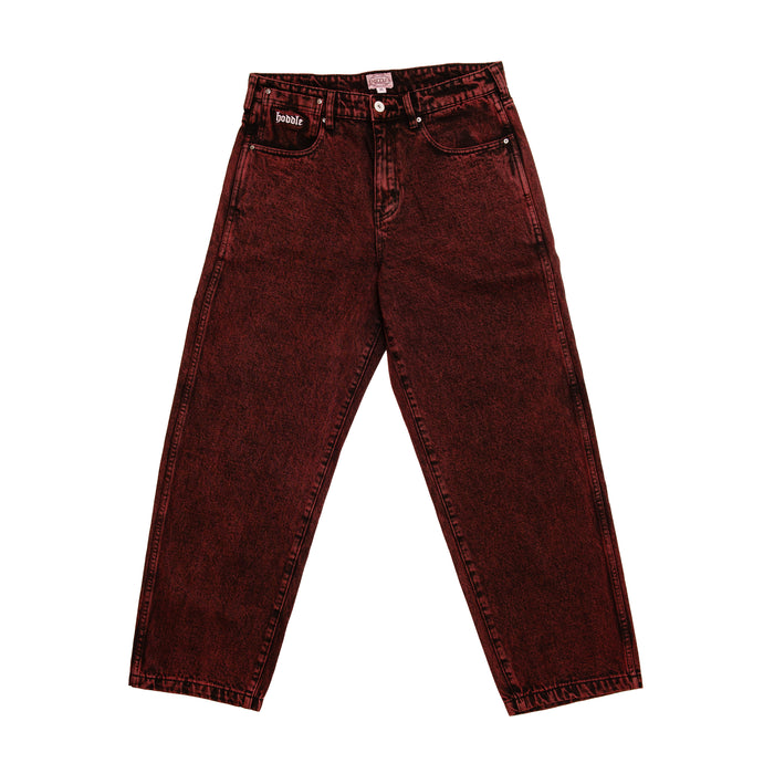 Hoddle Denim Ranger Jeans (Red Wash)
