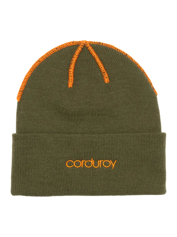 Corduroy - Inside Out Beanie (Army)