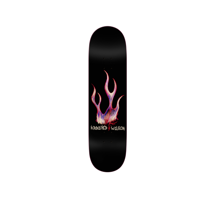 Krooked Wilson Flame Deck - 8.5 True Fit