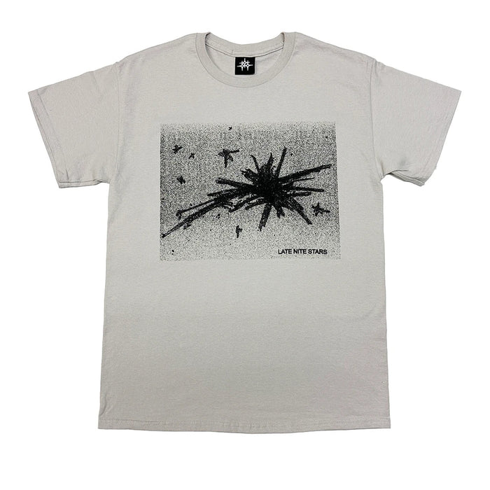 Late Nite Stars Starburst Tee - Grey