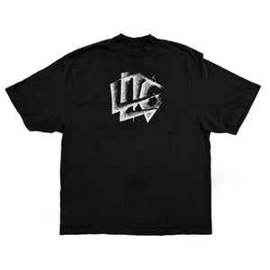 Life’s Lighter Than Grey Chaos Tee - Black