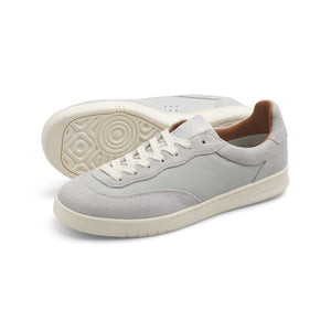 Last Resort AB CM001-Lo Suede/Leather Shoe (Light Grey/White) (Size 8)