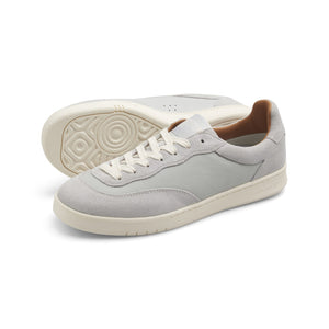 Last Resort AB CM001-Lo Suede/Leather Shoe (Light Grey/White)