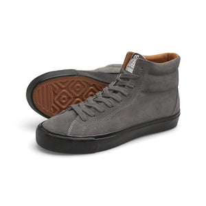 Last Resort AB VM003 Hi Suede Shoe - Steel Grey/Black