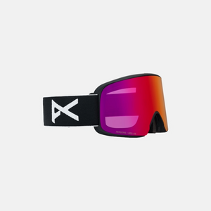 Anon M6 Snowboard Goggles 2026 - Black with Perceive Sunny Red
