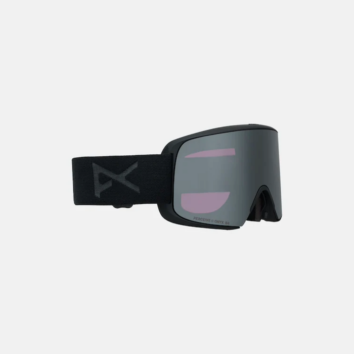 Anon M6S Snowboard Goggles 2026 - Smoke with Perceive Sunny Red
