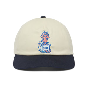 Huf Melt 5 Panel Cap (Natural)