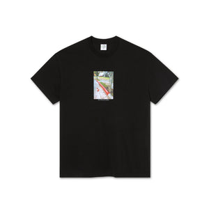 Polar Red Curb Tee (Black) XS