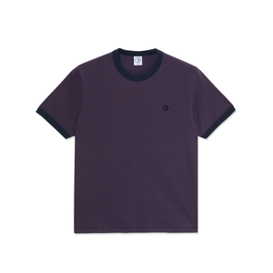 Polar Ringer Tee - Violet/Navy
