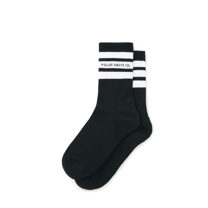 Polar Fat Stripe Rib Socks