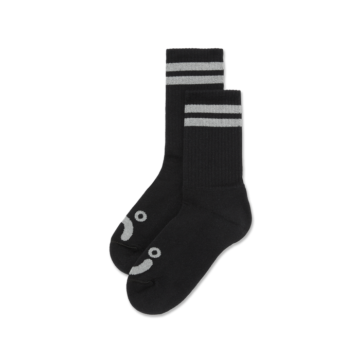 Polar Rib Socks Happy Sad