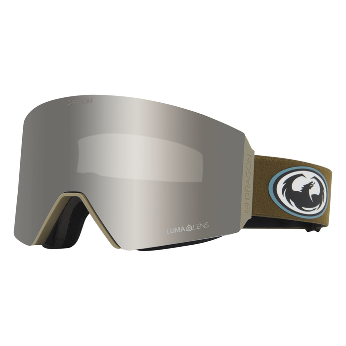 Dragon RVX MAG OTG Goggles 2026 - Old Skool LL Silver Ion/ LL Amber