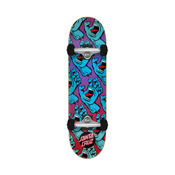 Santa Cruz Gradient Hands Micro Skateboard Complete - 7.5