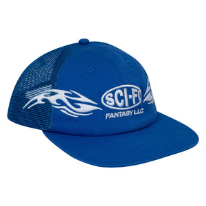 Sci-Fi Fantasy Origin Mesh Hat - Royal