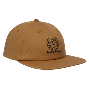 Sci-Fi Fantasy Puzzle Globe Hat - Khaki