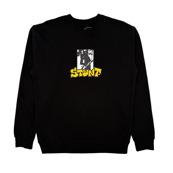Stunt Guitarhero Crewneck - Black