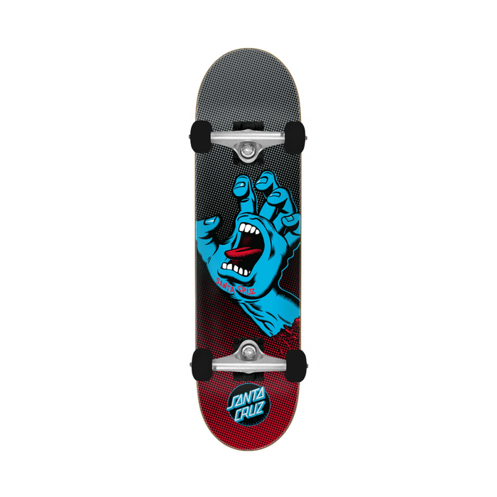Santa Cruz Screaming Hand Fade Skateboard Complete - 8.25