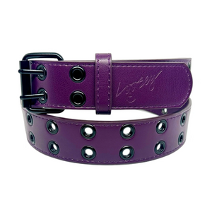 Loosey Grommet Belt - Purple