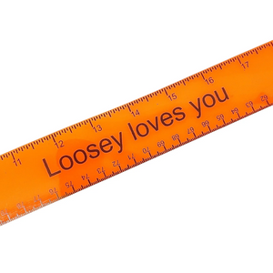 Loosey Ruler Belt - Orange