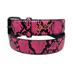 Loosey Slither Belt - Pink