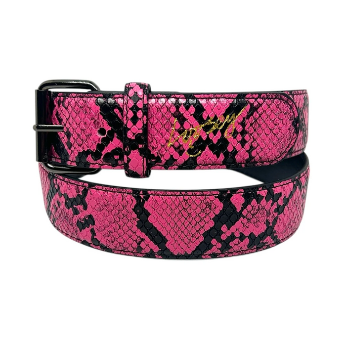 Loosey Slither Belt - Pink