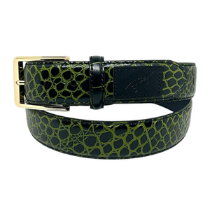 Loosey Premium Reptile Belt - Green