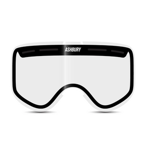 Ashbury Warlock Snowboard Goggle Lens - Clear
