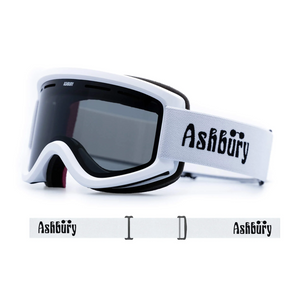Ashbury Warlock Snowboard Goggle - OG White