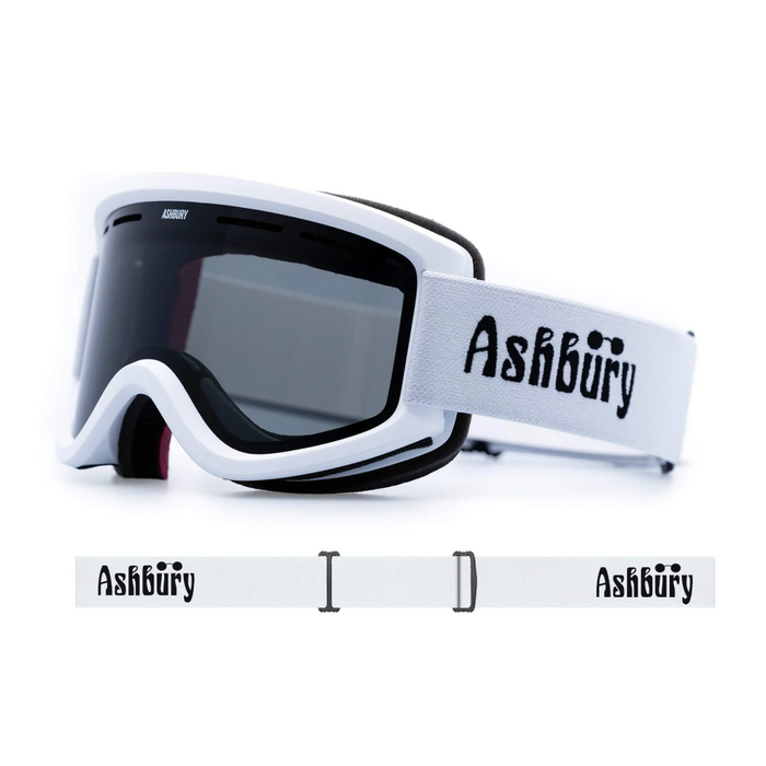 Ashbury Warlock Snowboard Goggle - OG White