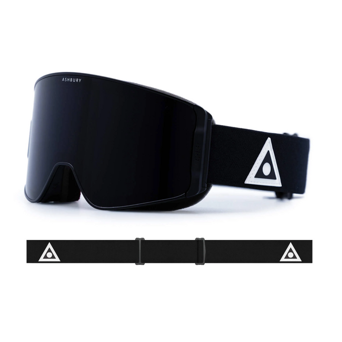 Ashbury Thunderbolt Snowboard Goggle - Black Triangle