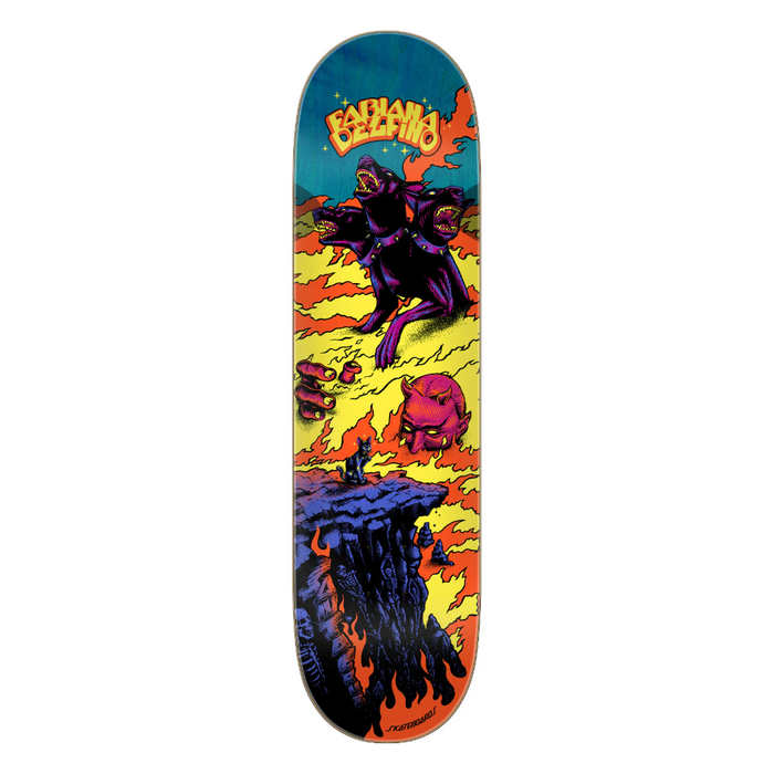 Santa Cruz Delfino Inferno Deck - 8.25