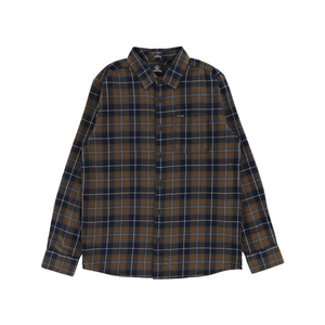 Volcom Caden Plaid Shirt - Navy