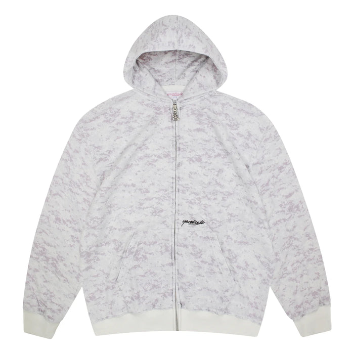 Yardsale Camo Zero Hood - Washed White