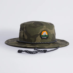 Coal - The Seymour Waxed Canvas Boonie Hat (Camo)