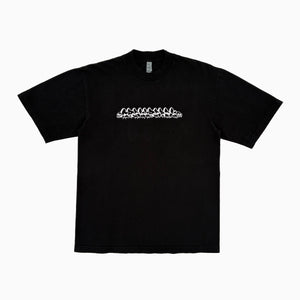 Crossroads Crushed Logo T-Shirt (Black)