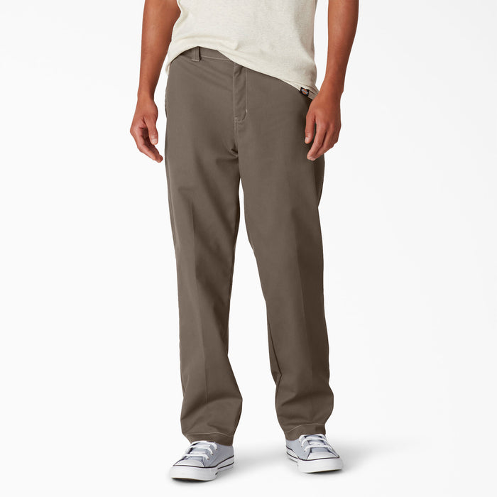 Dickies Skateboarding Slim Fit Pant (Mushroom Contrast Topstitch)