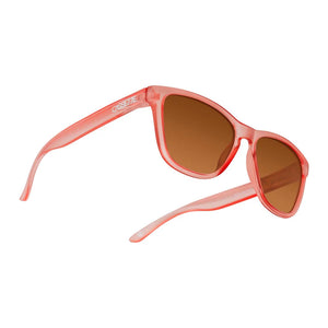 Cassette Easy Livin' X Sunglasses (Matte Pink, Polarized Amber Lens)
