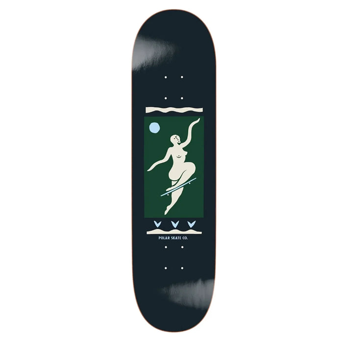 Polar No Comply Charcoal Deck - 8.25