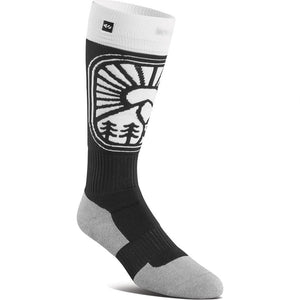 Thirty Two Halo Sock (Black/White)