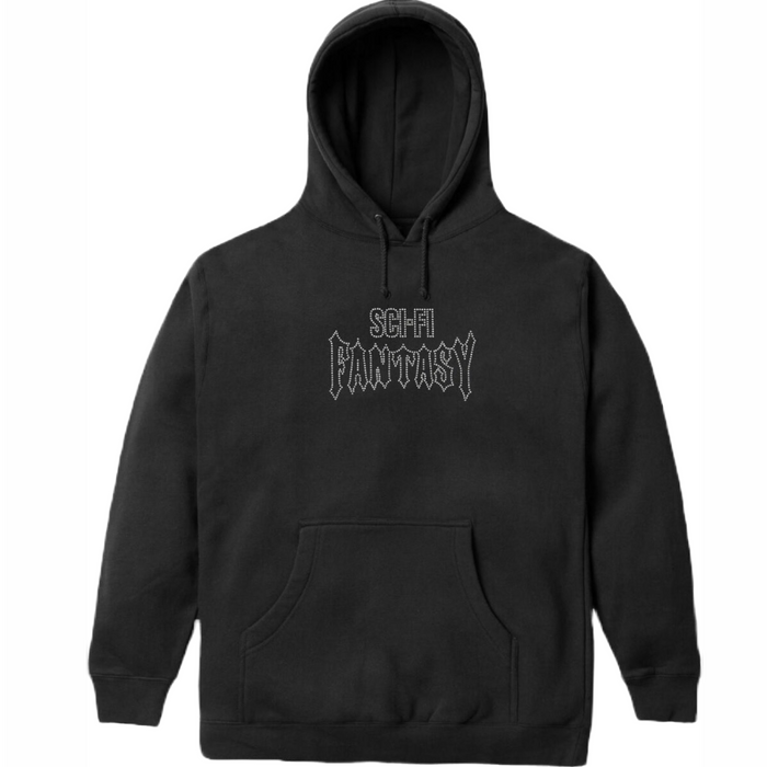 SCI-Fantasy Biker Studded Hood